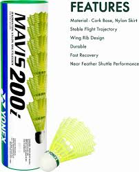 YONEX MAVIS 200i NYLON SHUTTLE COCK