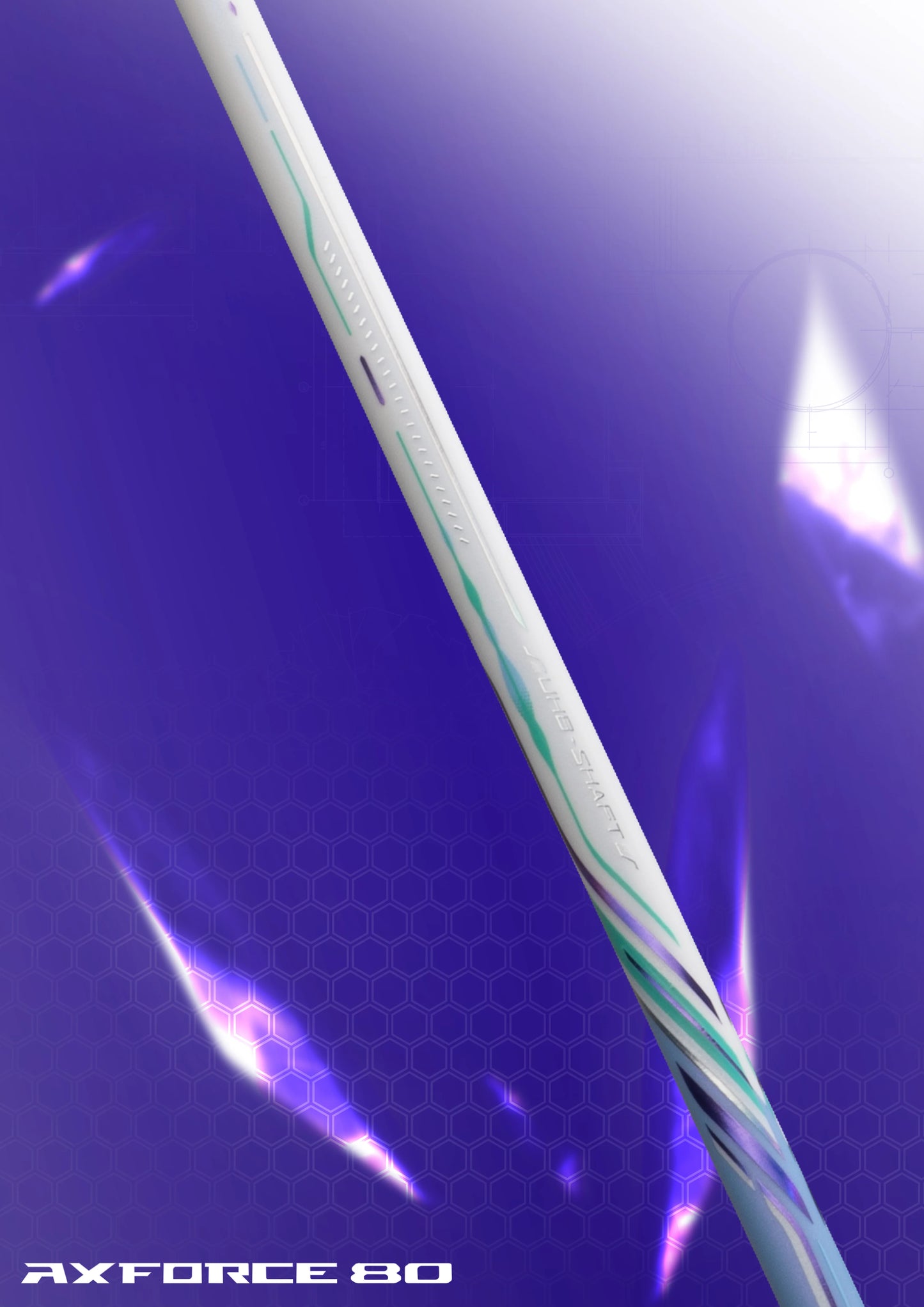 AX FORCE 80 (White / Lt Purple)