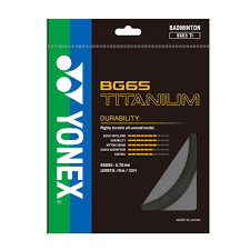 YONEX BG-65 TITANIUM STRINGS