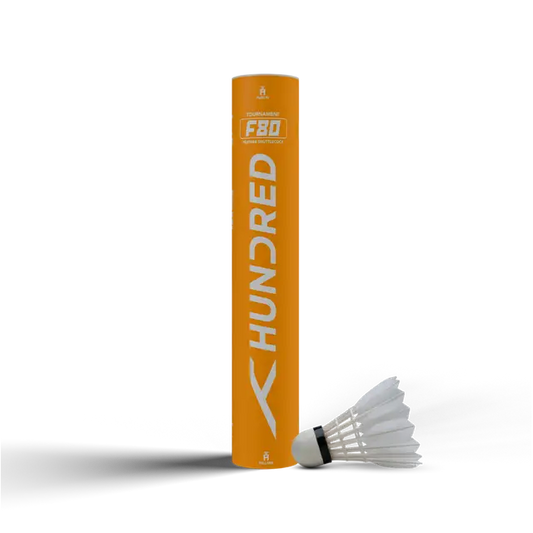 HUNDRED F80-BWF APPROVED FEATHER SHUTTLE COCK